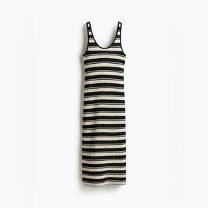 H&M RIB-KNIT MIDI DRESS